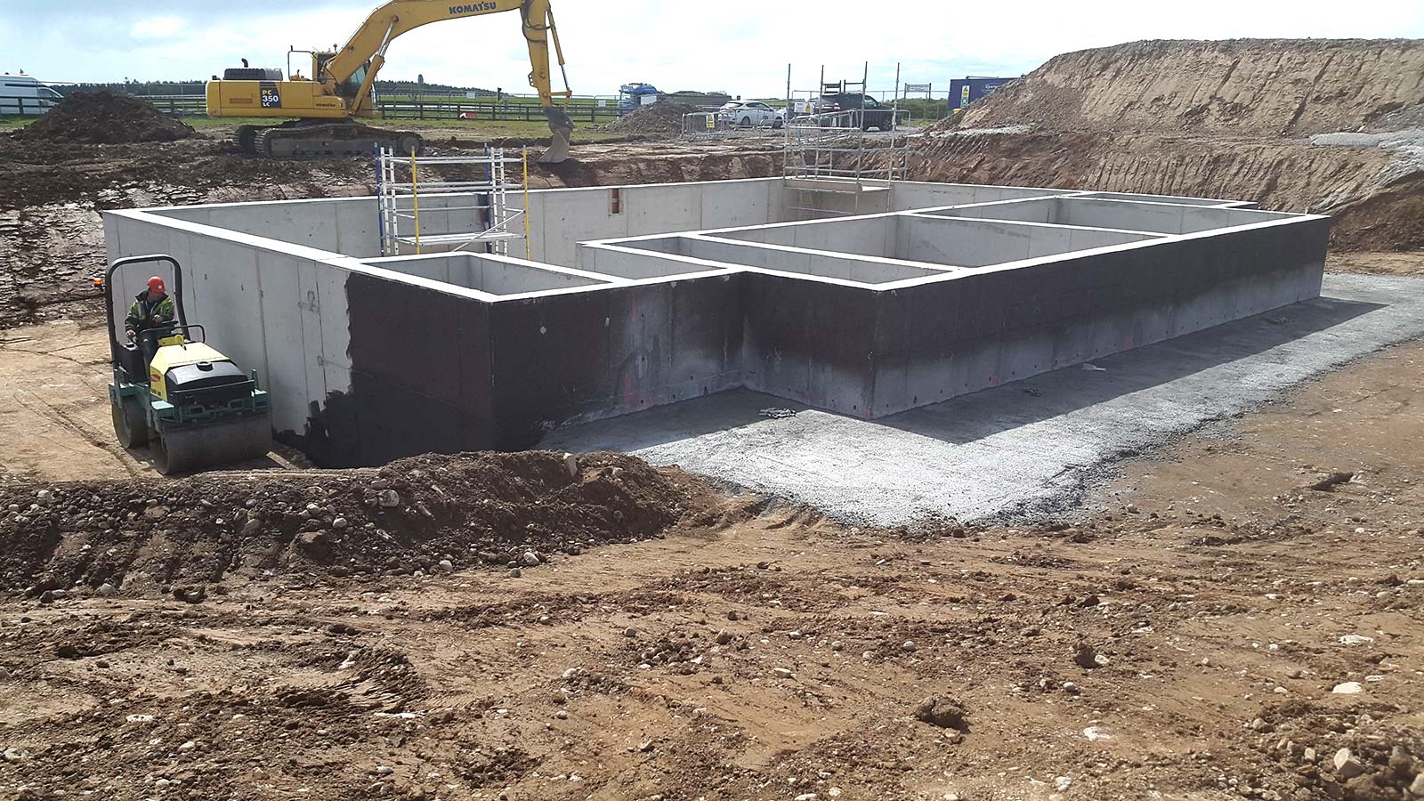 Curragh Racecourse WWTP with Conway Engineering Ltd for Curragh Racecourse Ltd.